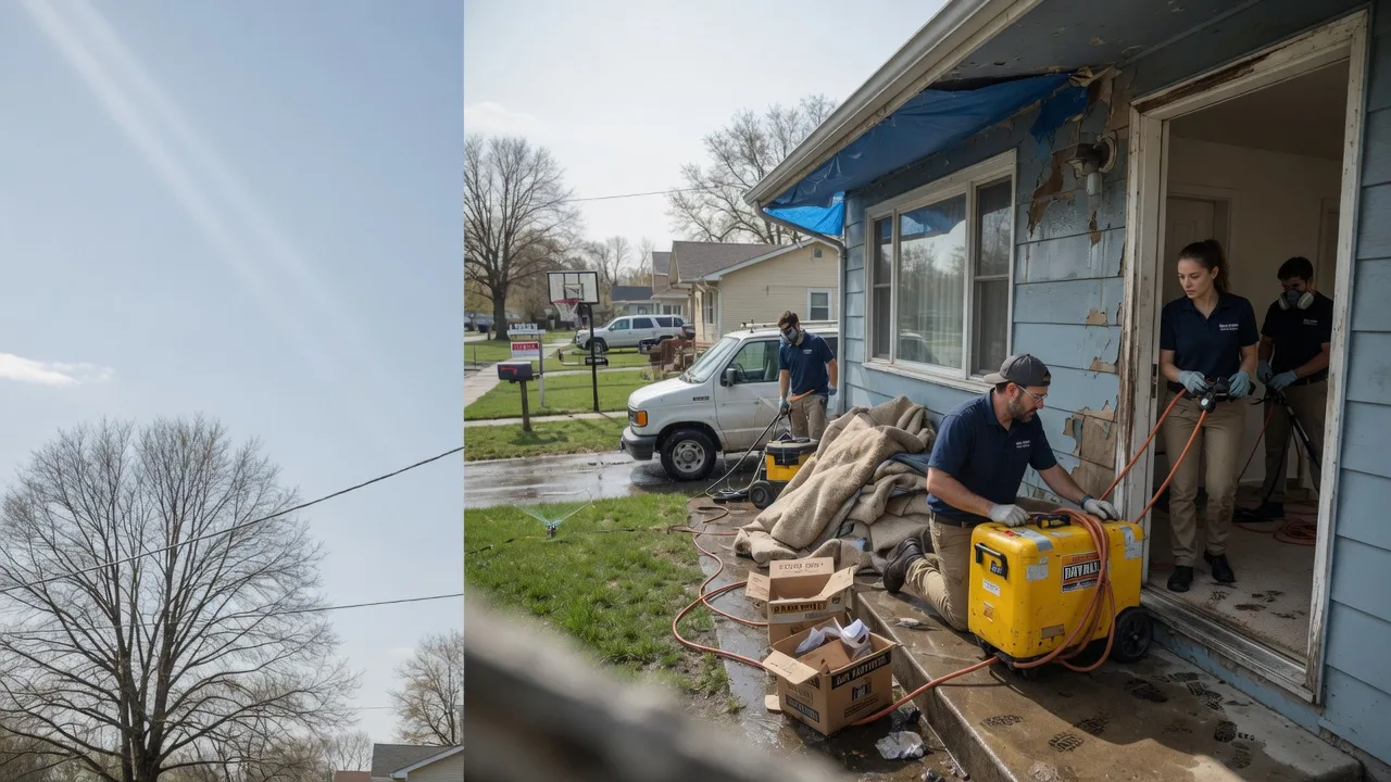 Basement Flood Cleanup in Folsom, NM near me